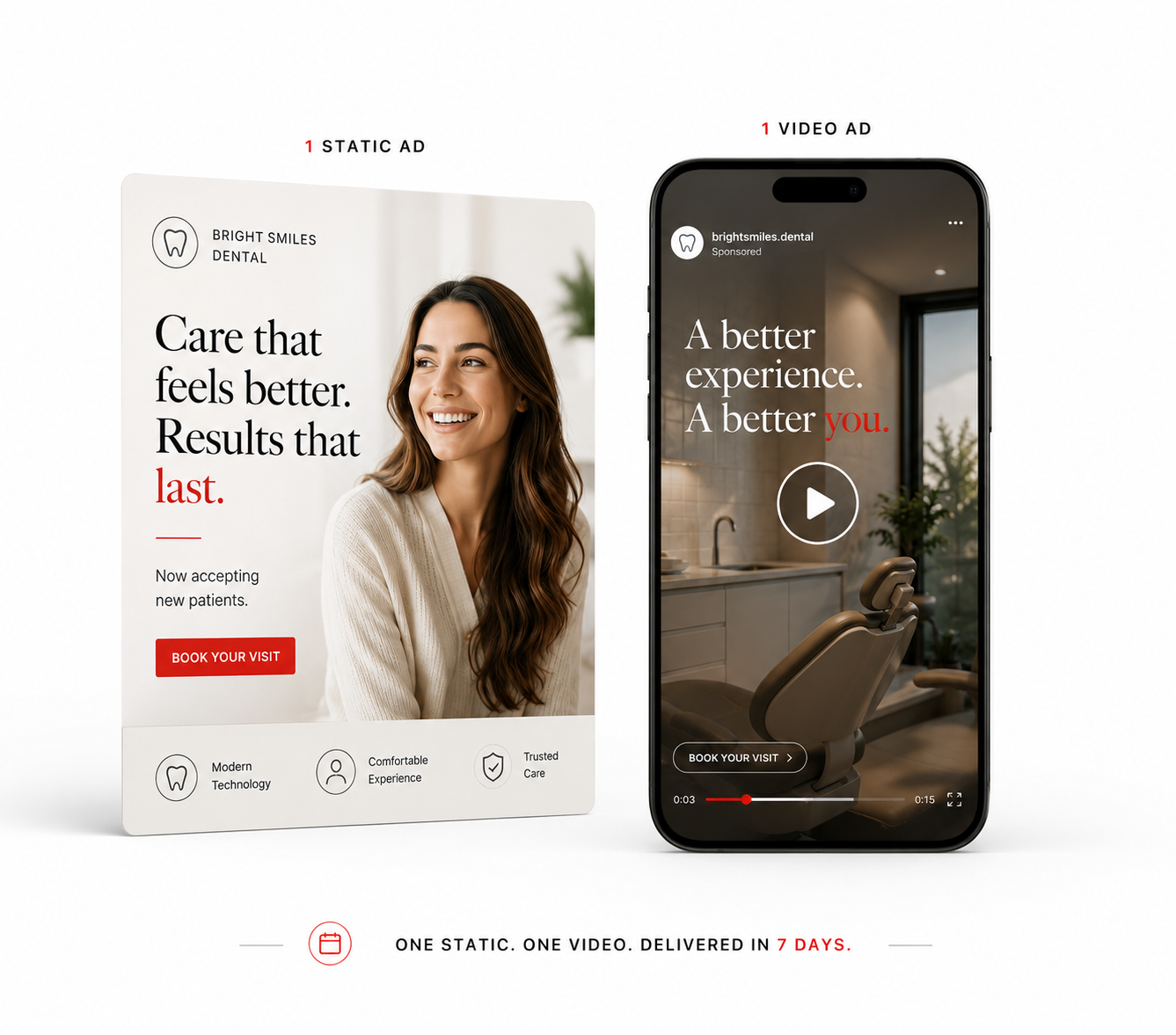 The Taster — AI UGC Reel + Static